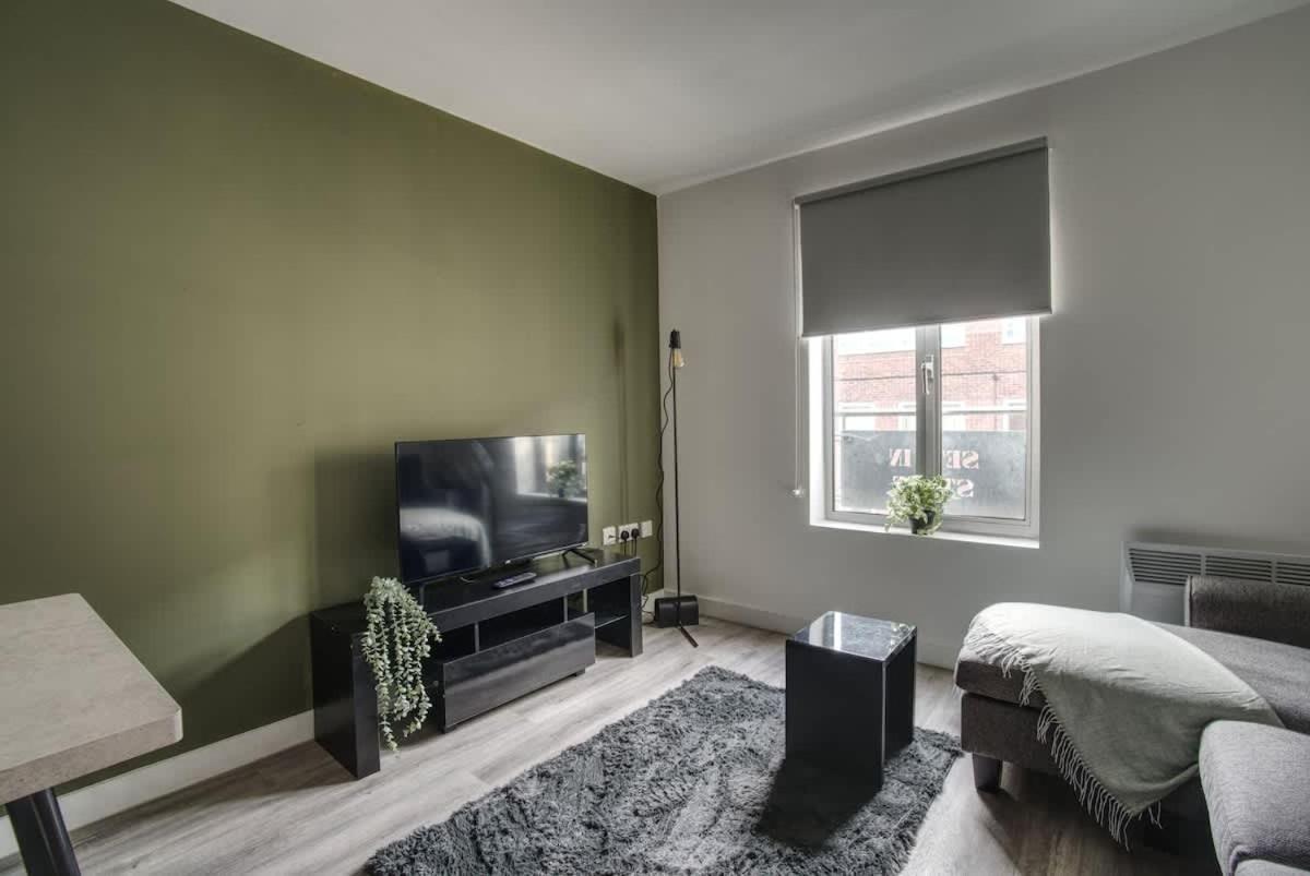 1Br City Centre Apt, Self Check In, Wifi, By Derbnb Sheffield Eksteriør billede